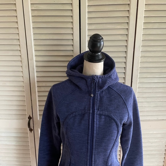 LULULEMON Purple Scuba Full Zip Hooded Jacket - Picture 2 of 6